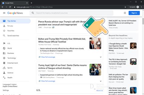 google news world